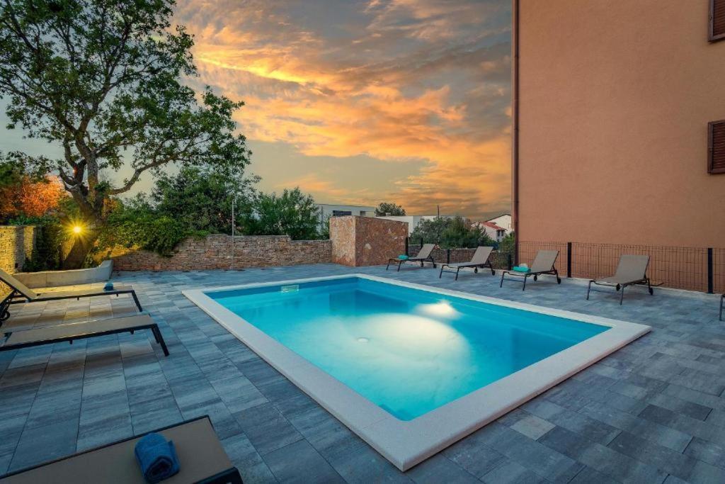 Cesare Apartment, With Swimming Pool And Sea View Ližnjan Esterno foto