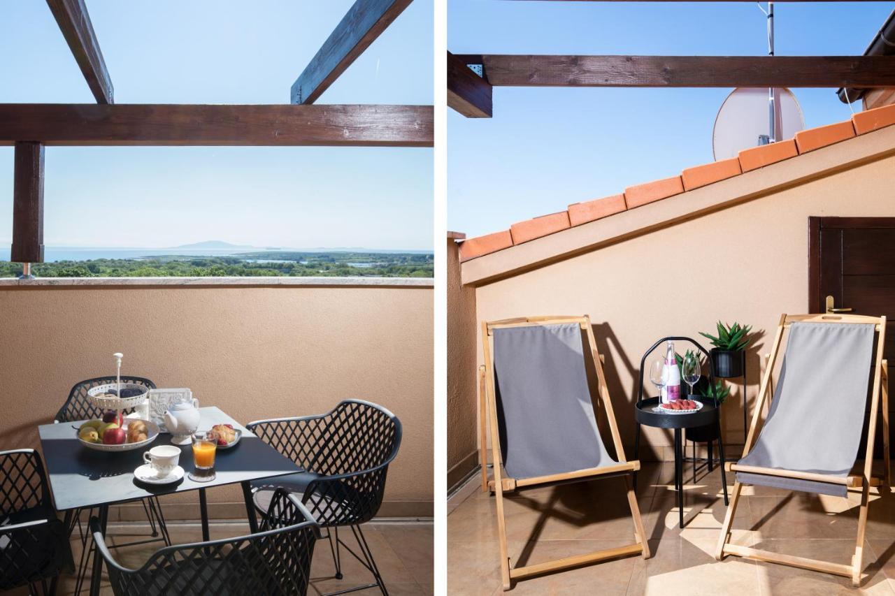 Cesare Apartment, With Swimming Pool And Sea View Ližnjan Esterno foto
