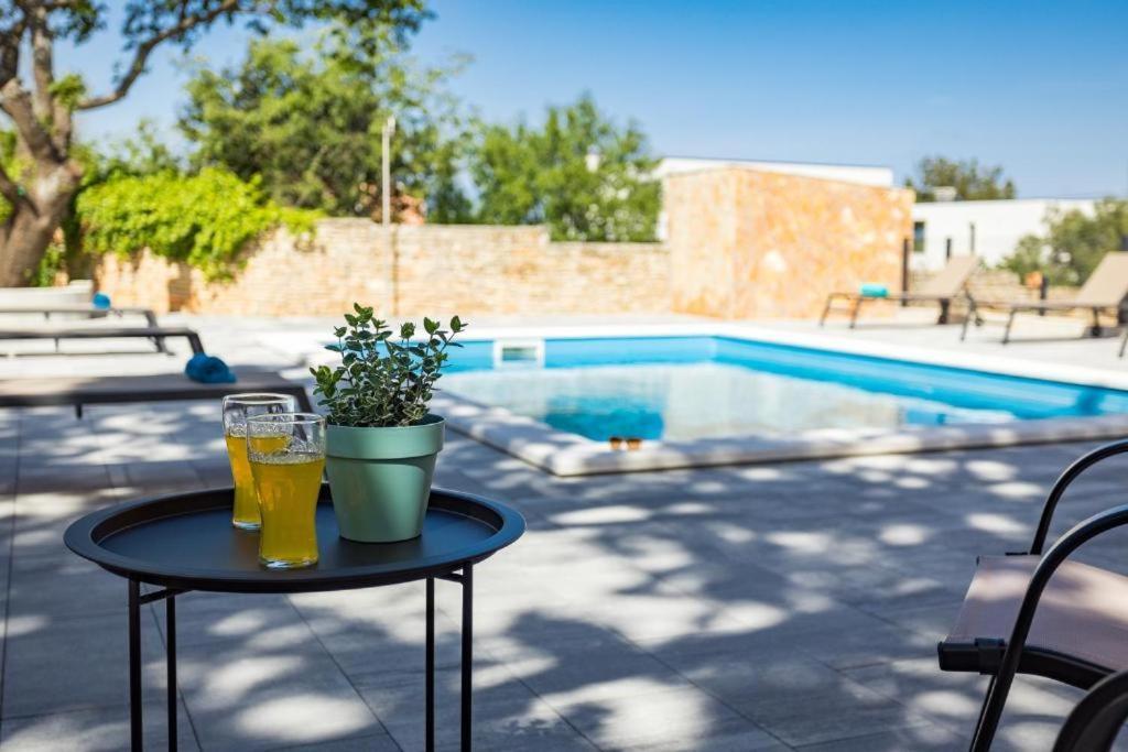Cesare Apartment, With Swimming Pool And Sea View Ližnjan Esterno foto